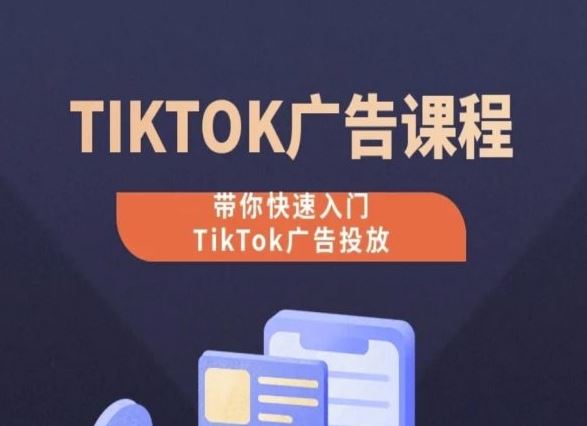 TikTok广告投放课程，从0-1实操课，带你快速入门TikTok广告投放-泡芙轻资产网创