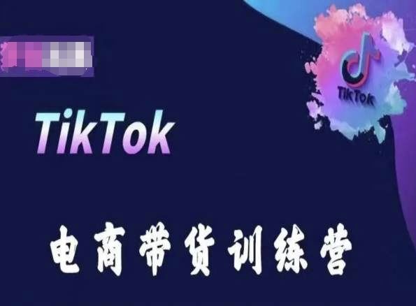 TikTok电商带货训练营，跟随时代潮流，跨境掘金-泡芙轻资产网创