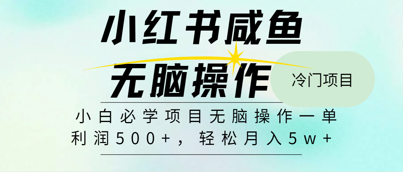 全网首发2024最热门赚钱暴利手机操作项目，简单无脑操作，每单利润最少500+-泡芙轻资产网创