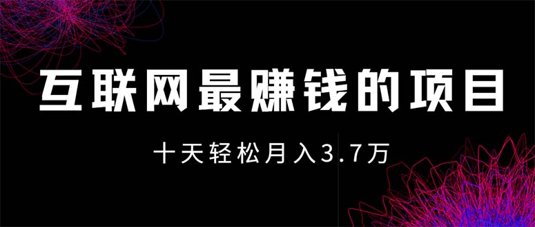 （12396期）互联网最赚钱的项目没有之一，轻松月入7万+，团队最新项目-泡芙轻资产网创